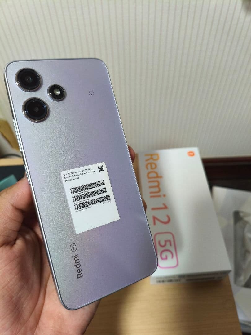 スマートフォン本体 REDMI 12 5G, RAM 4GB/128GB