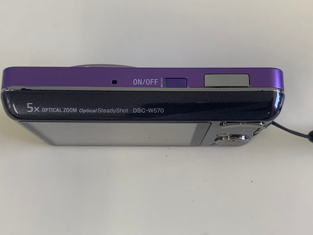 ＊【ジャンク】SONY Cyber-shot DSC-W570 デジタルカメラ