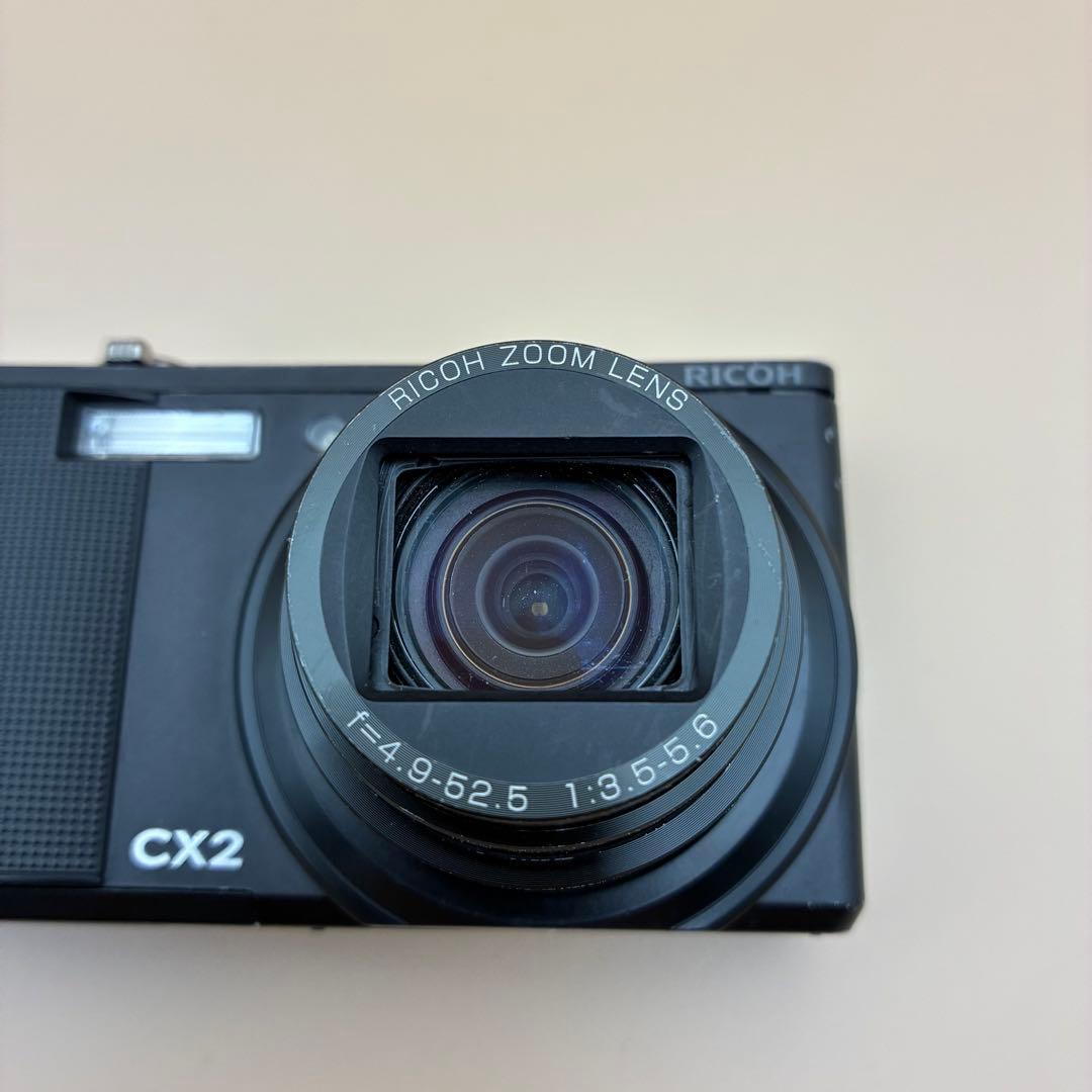 名機★ RICOH CX2 ブラック 高速連写・オールドコンデジ [動作確認済]