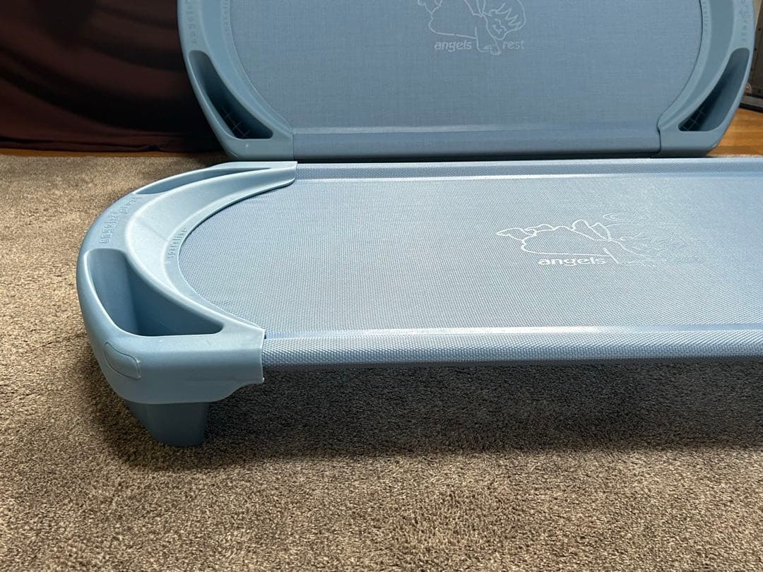 新品　午睡用ベッド　お昼寝コット　保育園　エンジェル社スペースライン　3台