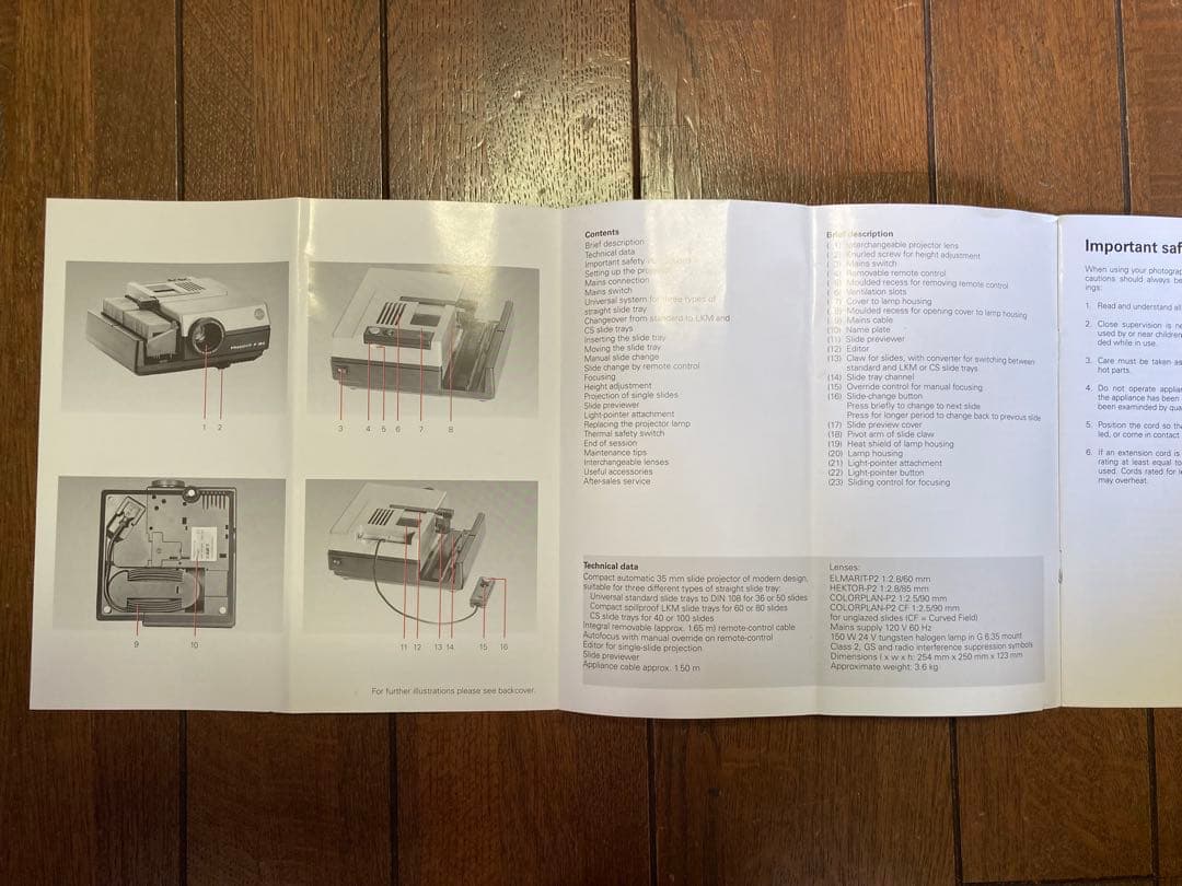 ☆ks☆ Leica PRADOVIT P 150 フィルムプロジェクター