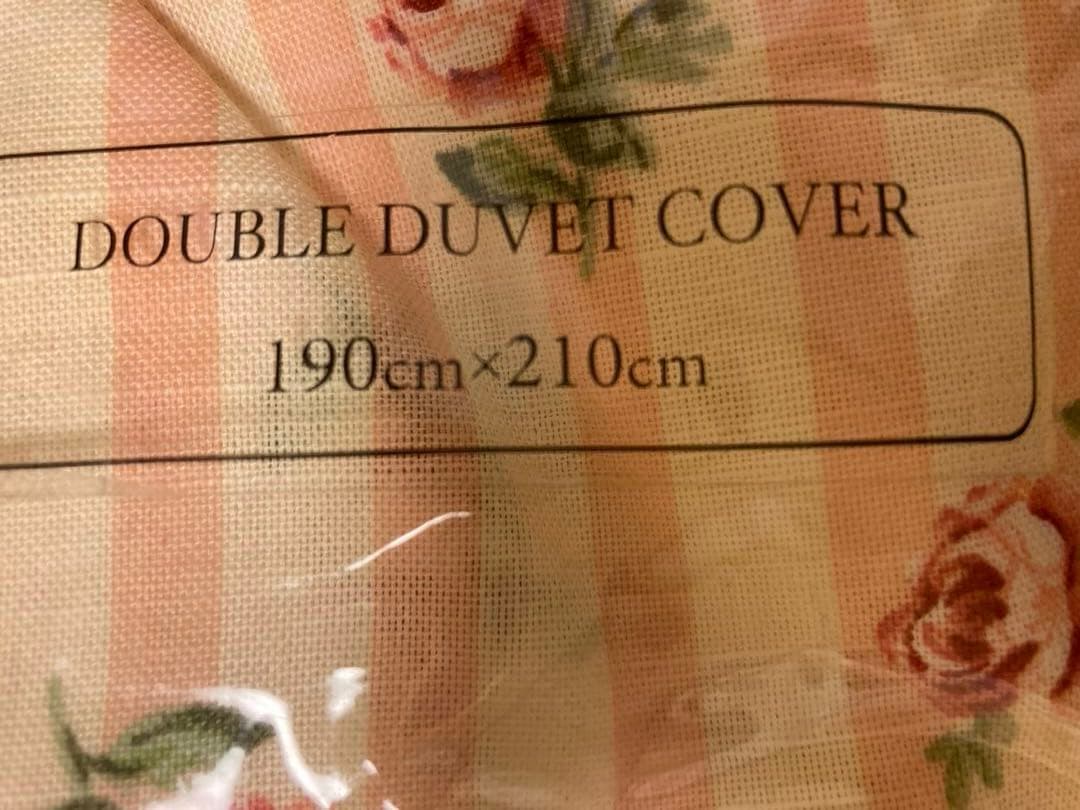 新品‼️✳️ローラアシュレイ　掛け布団カバー　デュベカバー　190×210ダブル‼️✳️