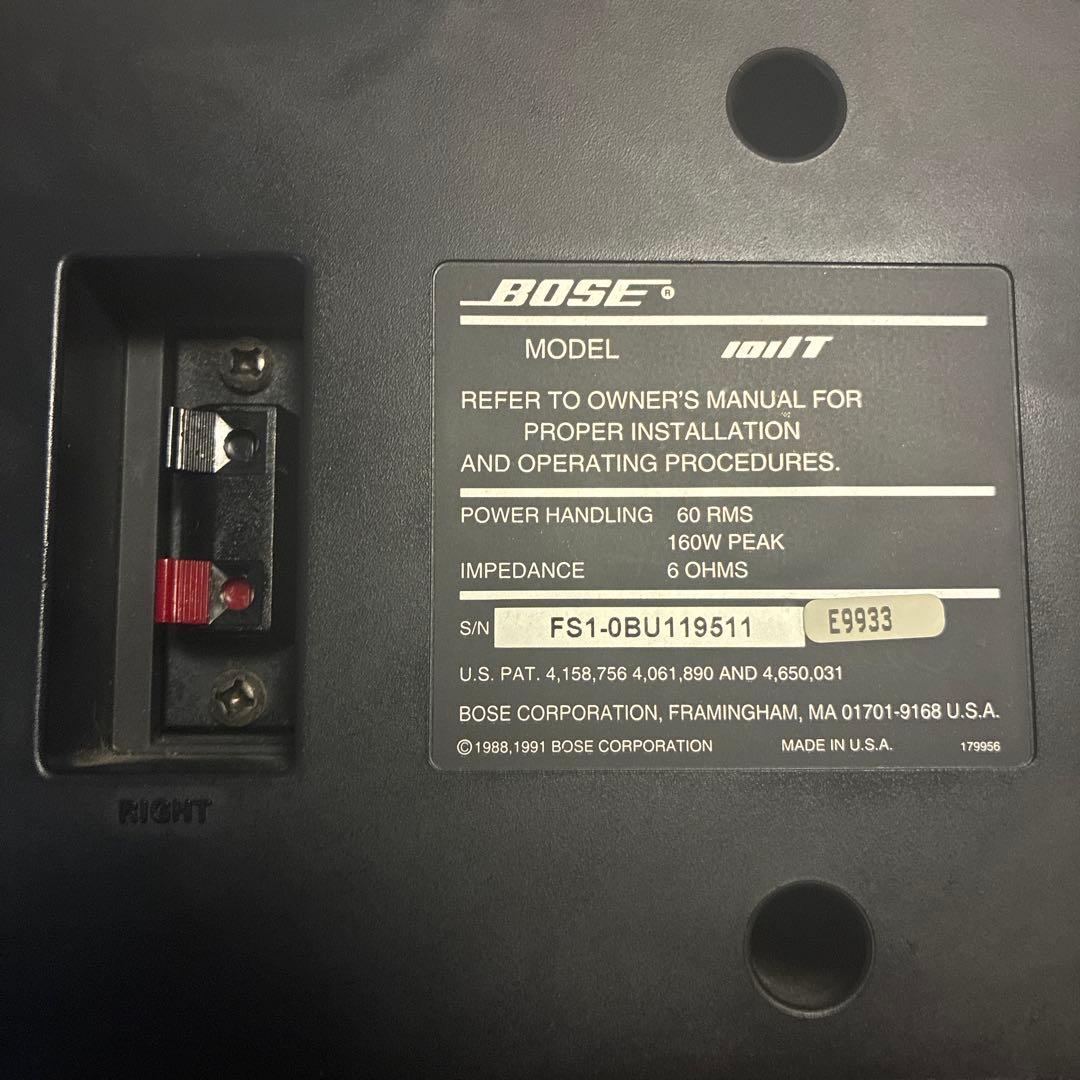 ナット　BOSE 101IT Italiano イタリアーノ　ボース　ペア