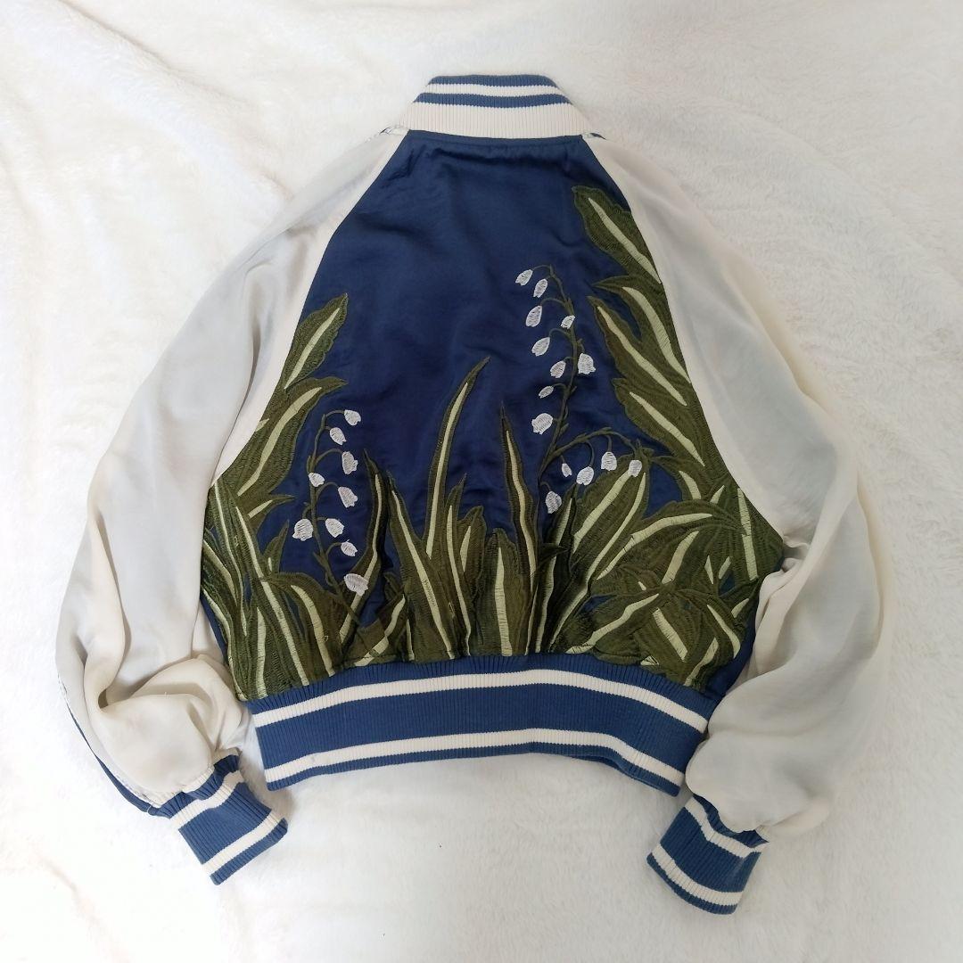 AMERI×STUDIOUS lillybell souvenir jacket