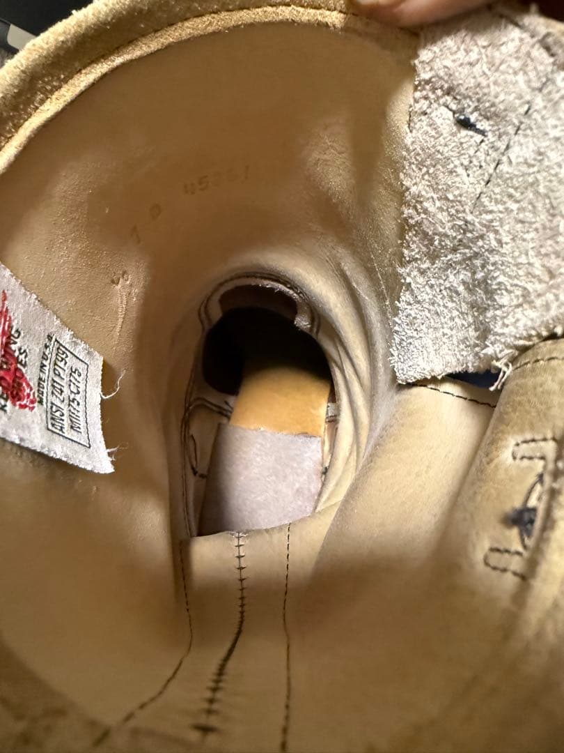 レッドウィング　8268 pt99 低ベルト　エンジニアブーツ　7D