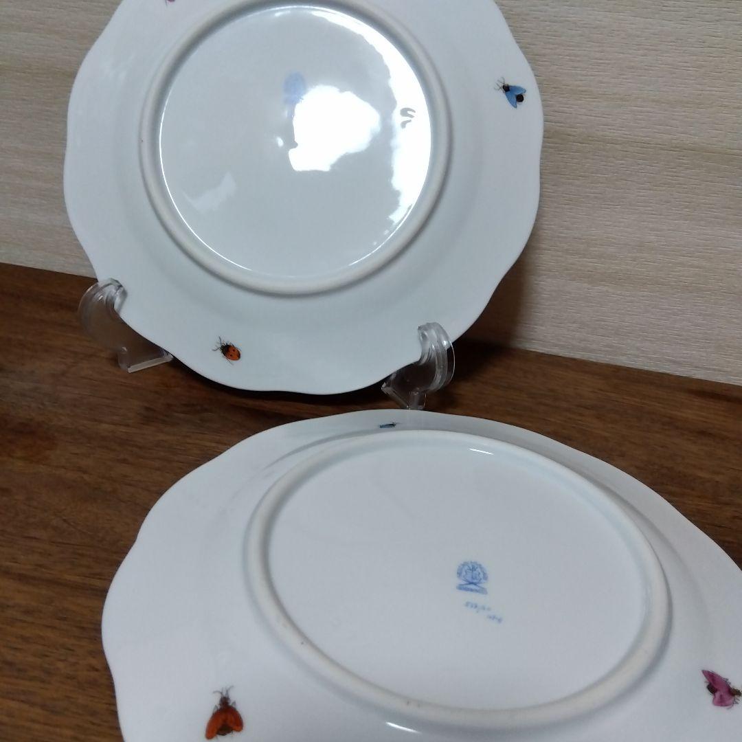 未使用品 HEREND ヘレンド ロスチャイルドバード 19cm ペア プレート