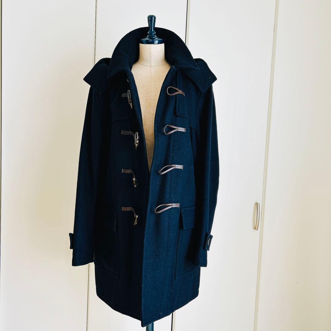 COACH ネイビー ダッフルコート コーチ ネイビーブルー