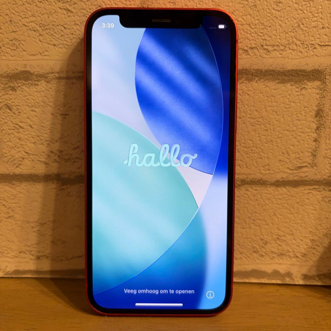 Apple iPhone 12 mini レッド 赤 本体 中古