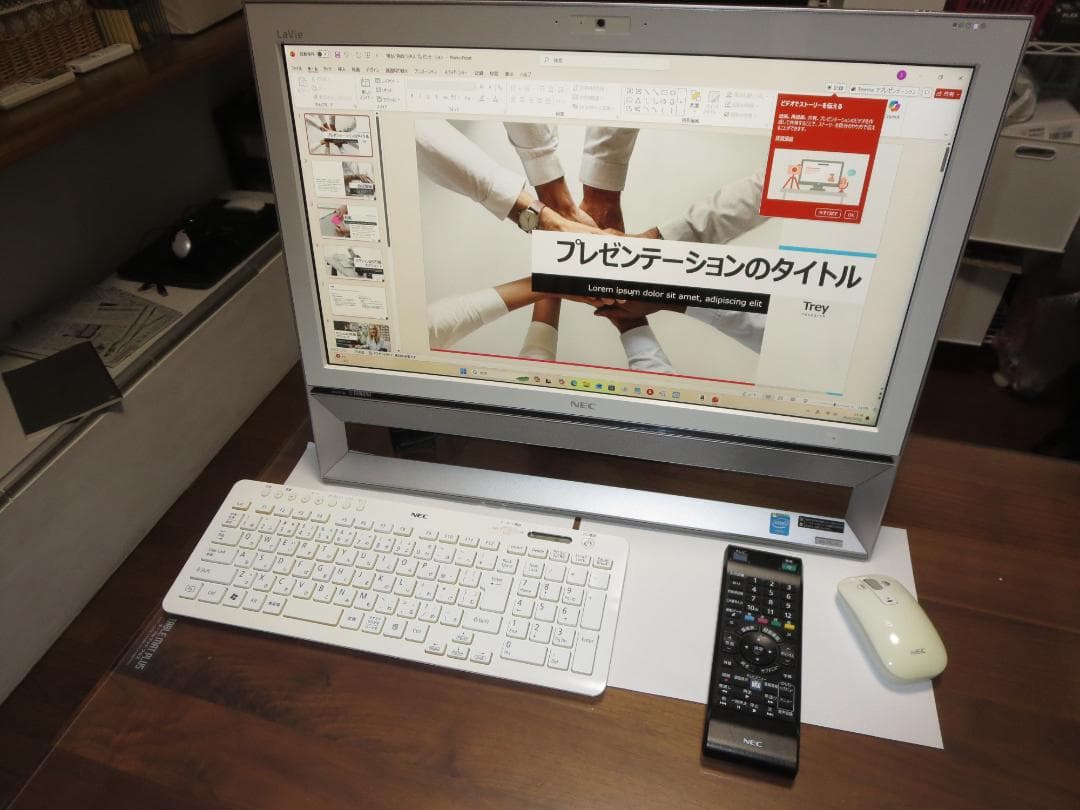NEC DA370/A 地デ 8G/500GB/Win11/Office365