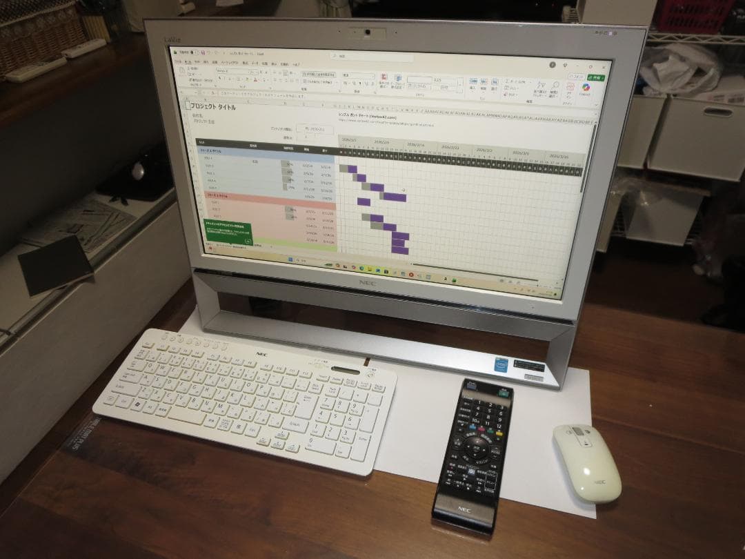 NEC DA370/A 地デ 8G/500GB/Win11/Office365