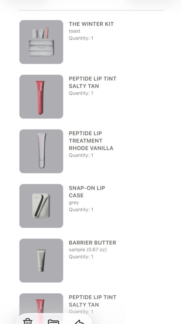 公式購入新品rhode iPhone用ケース ブラック + 選べるリップセット