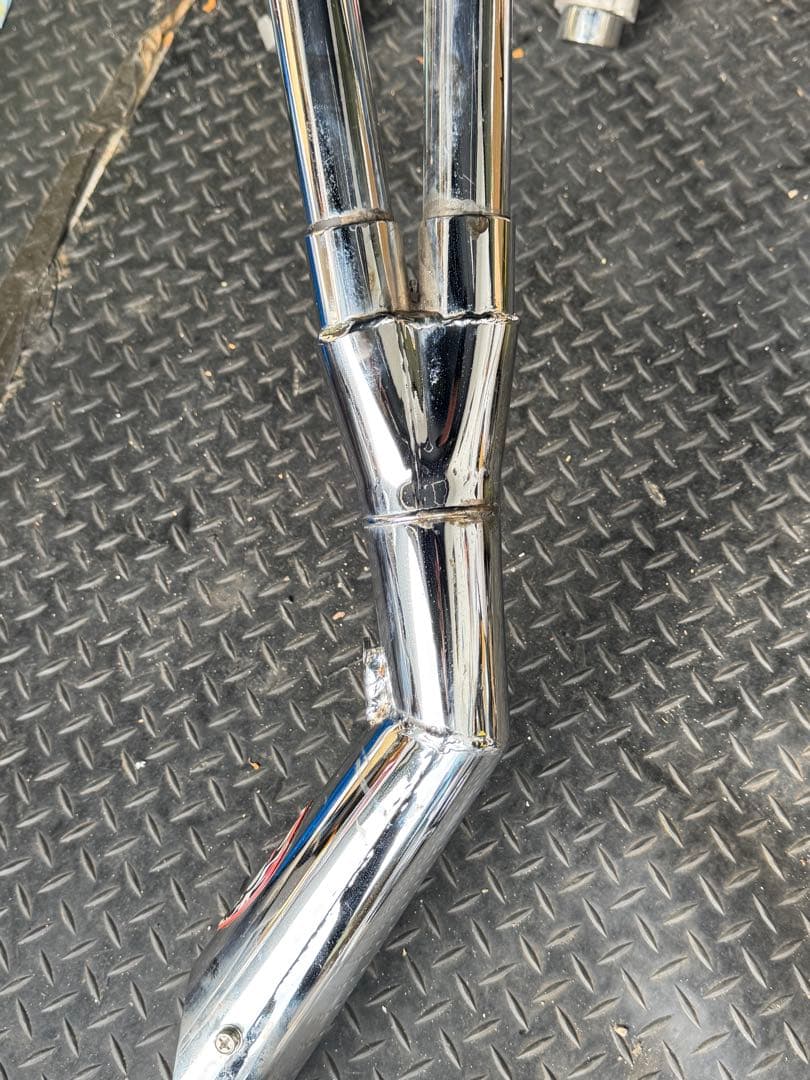 gs400 RED STAGE イノカン3 へこみ無し　小傷あり