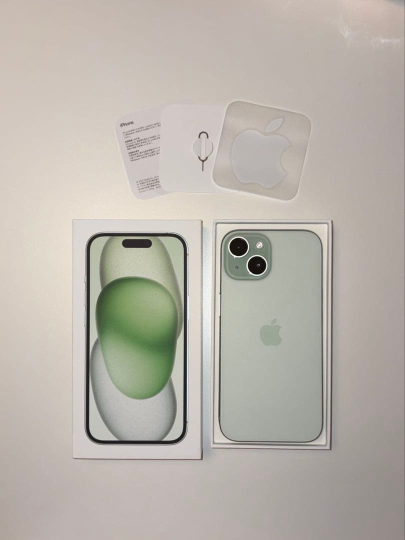 iPhone 15 256GB - グリーン（SIMフリー） 美品