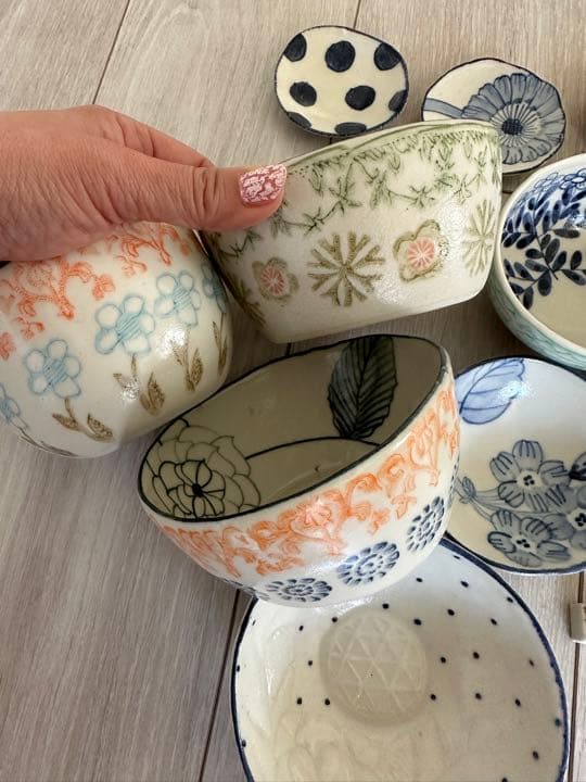 つちやまり食器セット　アッシュペーフランスあちゃちゅむ作家