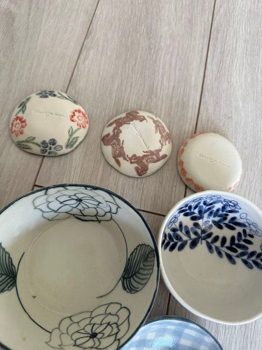 つちやまり食器セット　アッシュペーフランスあちゃちゅむ作家