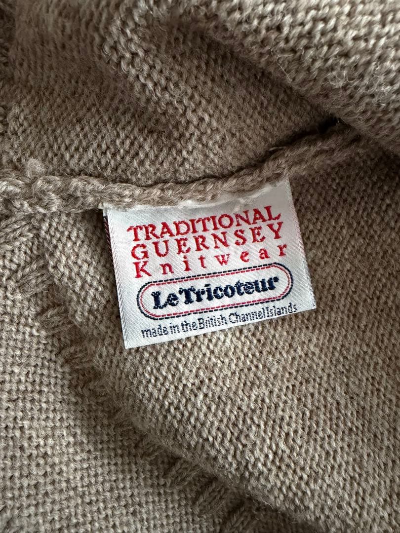 Le Tricoteur ガンジーセーター 英国製 80s
