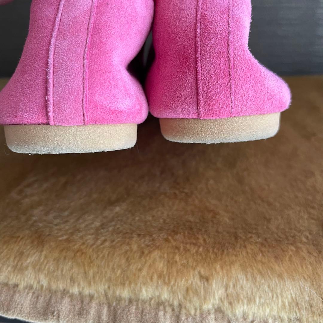 【未使用】Kurun TOKYO ポインテッドトゥ バレエシューズ ピンク