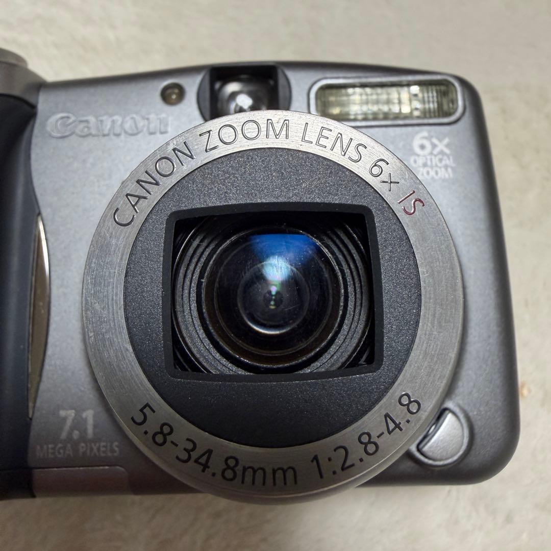 美品【Canon／デジタルカメラ】 PowerShot A710 IS