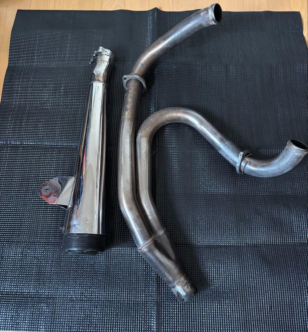 ハーレー スポーツスター スーパートラップ 2in1 キャブ 86〜03年