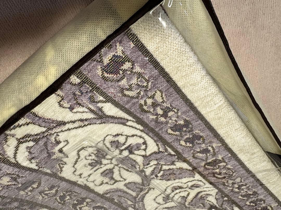 新品GOBELIN CHENILLE 花柄ラグ