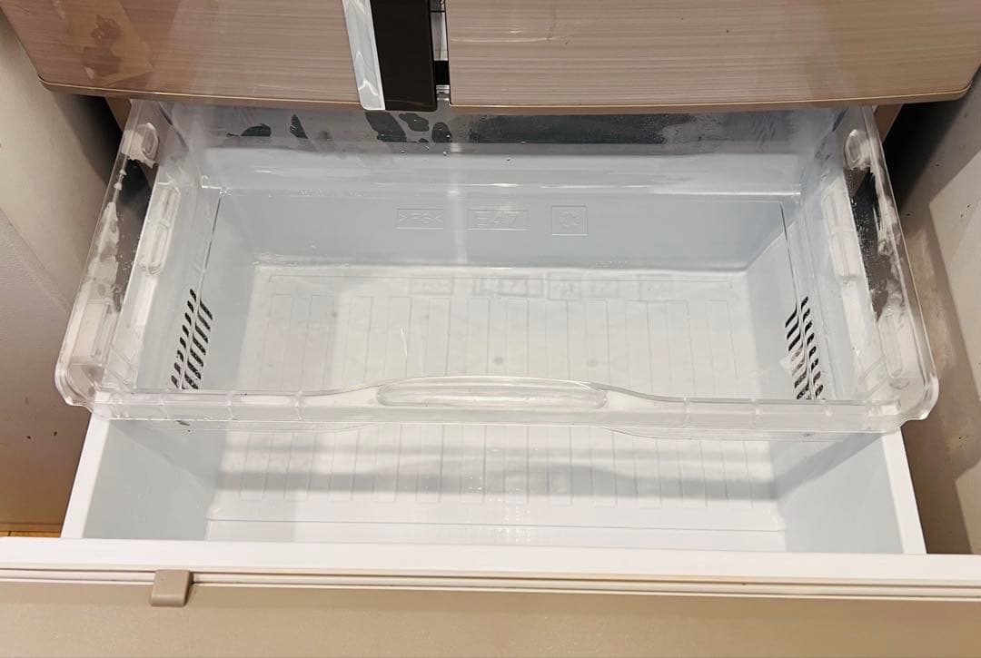 販売期限9/15【中古】三菱 435L フレンチドア冷蔵庫　即決 発送9/23