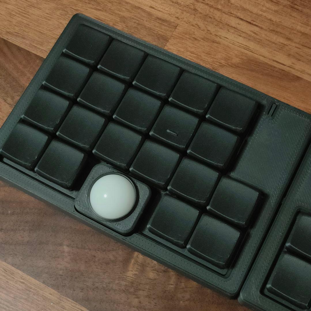 Pyuron ZMK 無線ダブルトラックボールキーボード