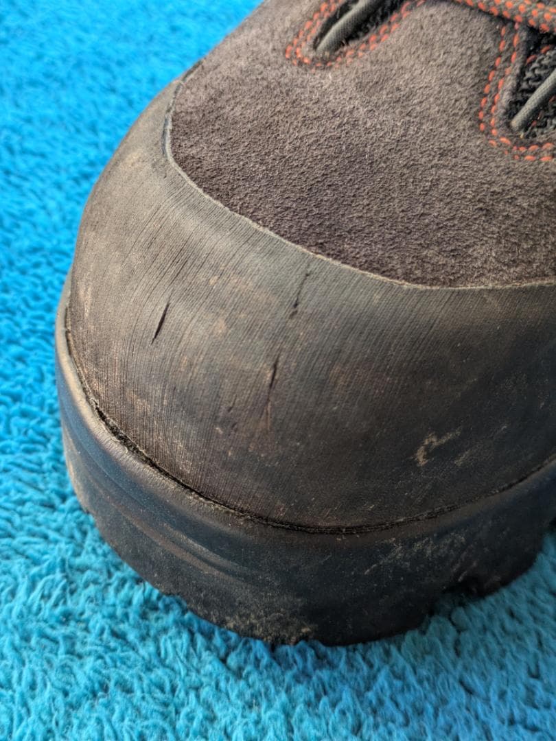 ★モンベル　プロテクションロガーブーツ　25.0★中古　チェンソーブーツ　林業