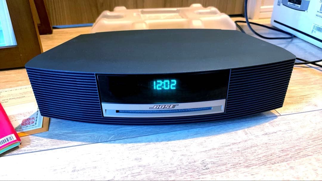BOSE Wave music system BLACK ガラス台座付 ジャンク
