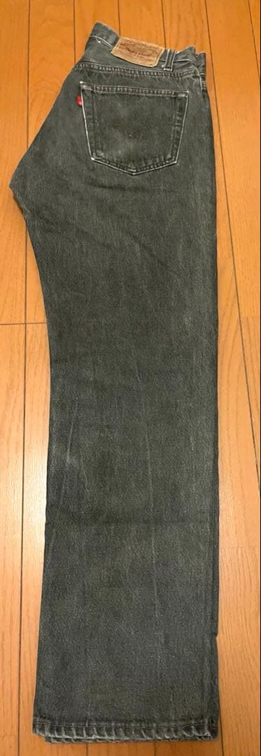 あ*ン様 90s Levi's 501 先染めブラックデニム US製 W32