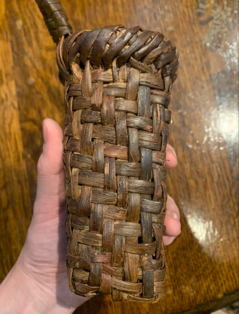 山葡萄　掛花入