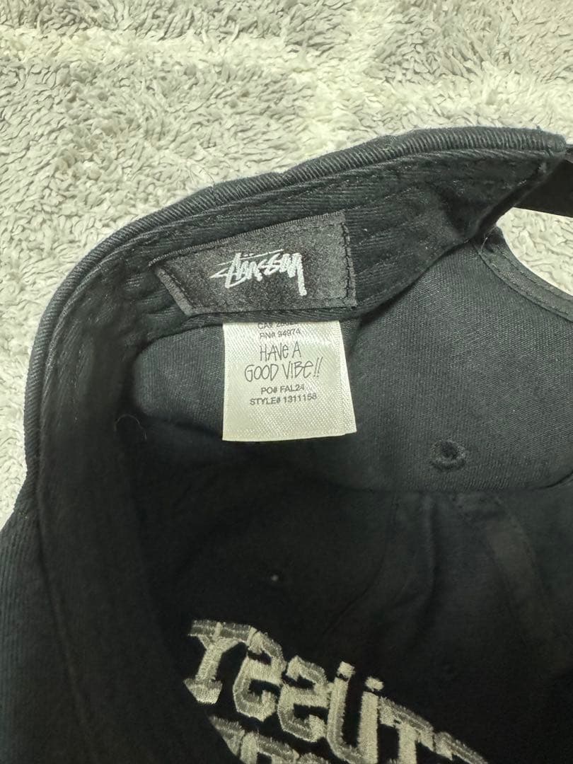 Stüssy Sport ブラックキャップ