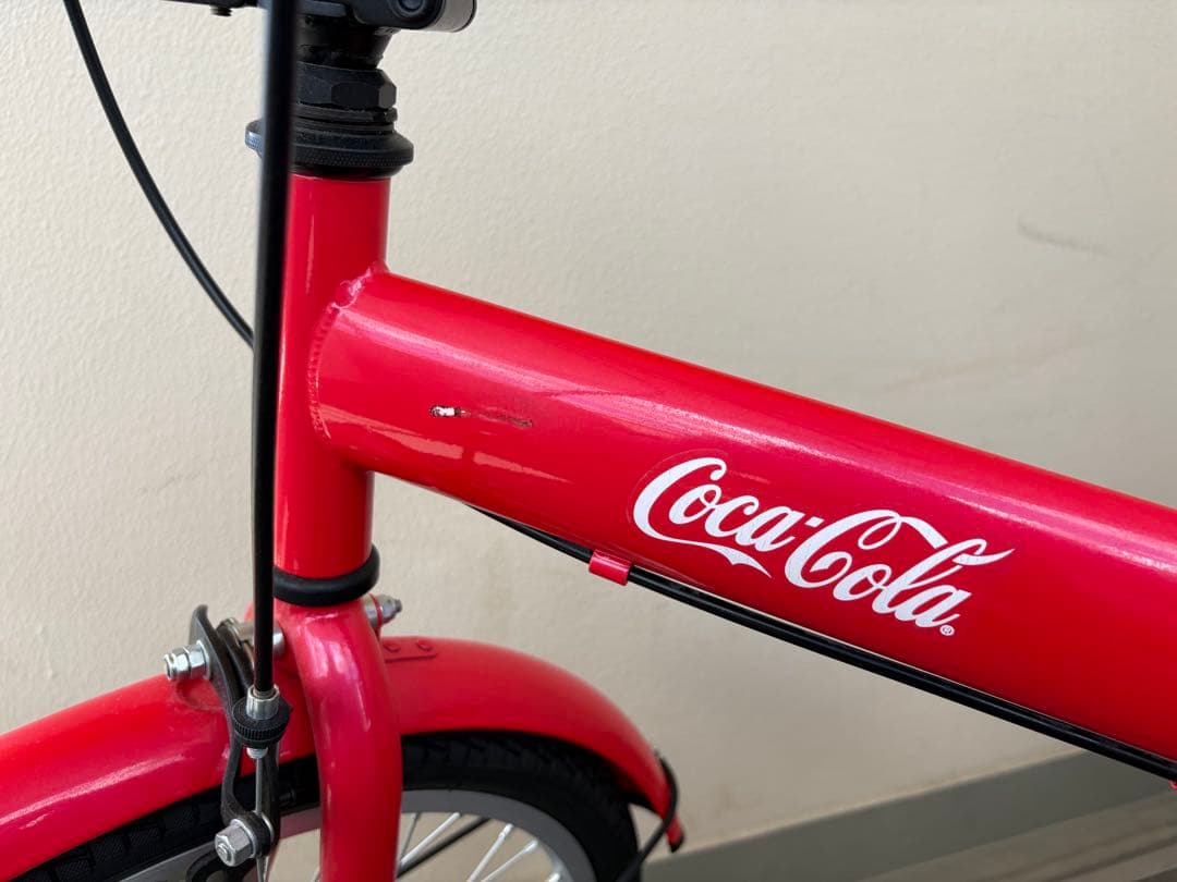 コカ・コーラ折り畳み自転車　20インチ【非売品】