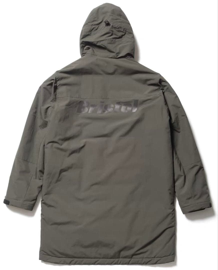 F.C.Real Bristol PADDED BENCH COAT サンプルL
