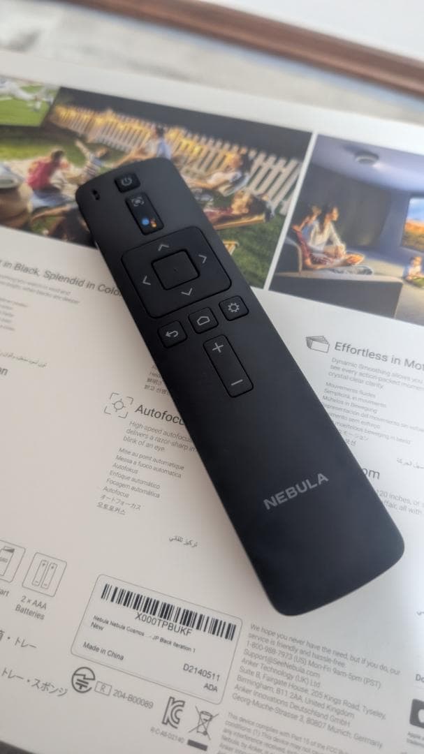 Anker プロジェクター NEBULA Cosmos Full HD