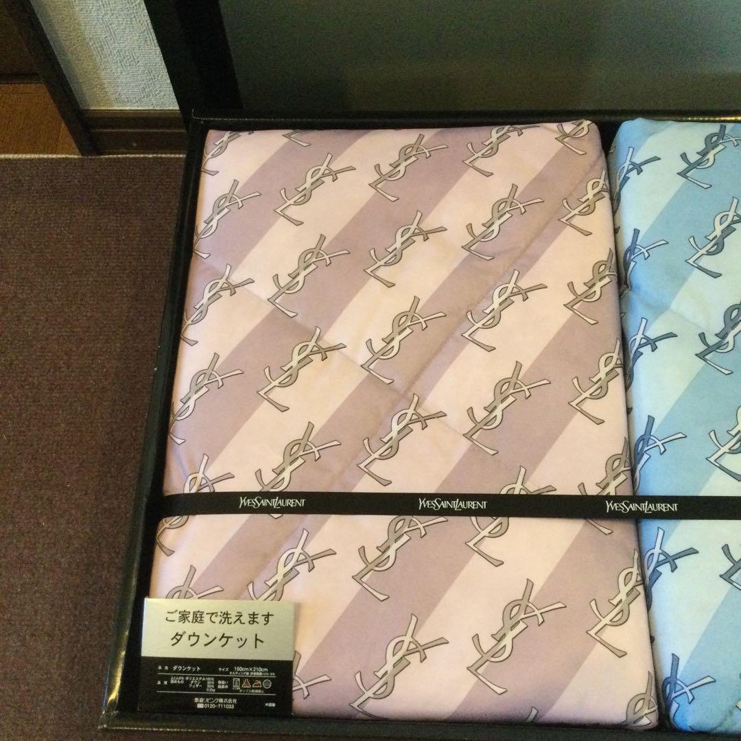 イヴサンローラン ダウンケットシングルサイズ2点 最終価格