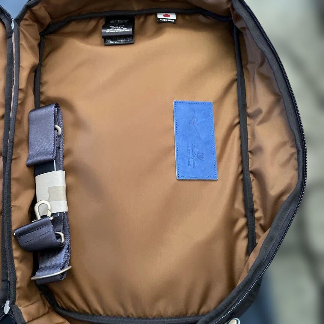 master-pieceマスターピース×MIZUNO　3wayブリーフケース