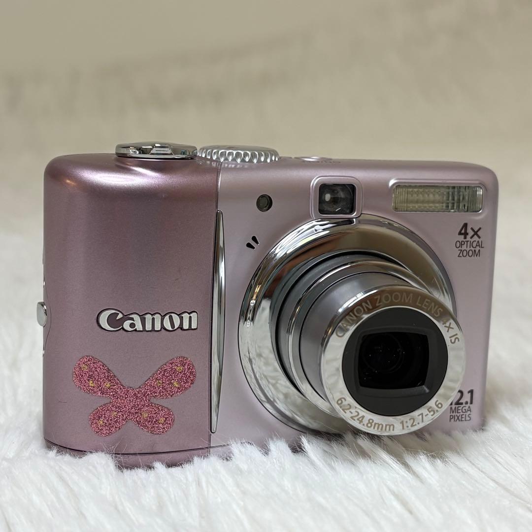 Canon PowerShot A1100IS PC1354 ピンク 単三電池