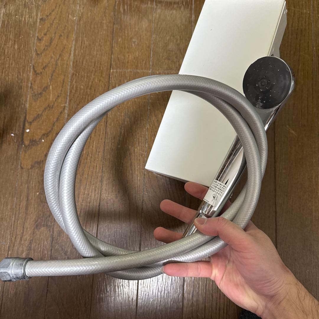 シャワーヘッド ホワイトシルバー 約1.5mホース付き Kf9032ztbtk2