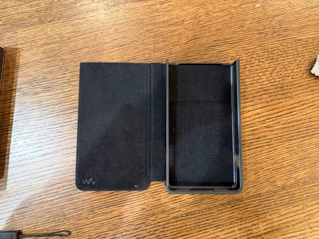 SONY ウォークマン NW-ZX707 純正レザーケース付き