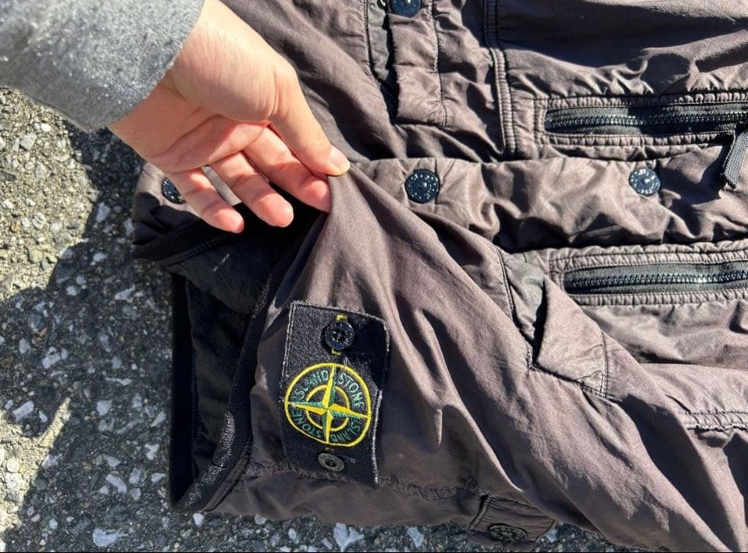 希少 ヴィンテージ ストーンアイランド 97aw ダウンベスト