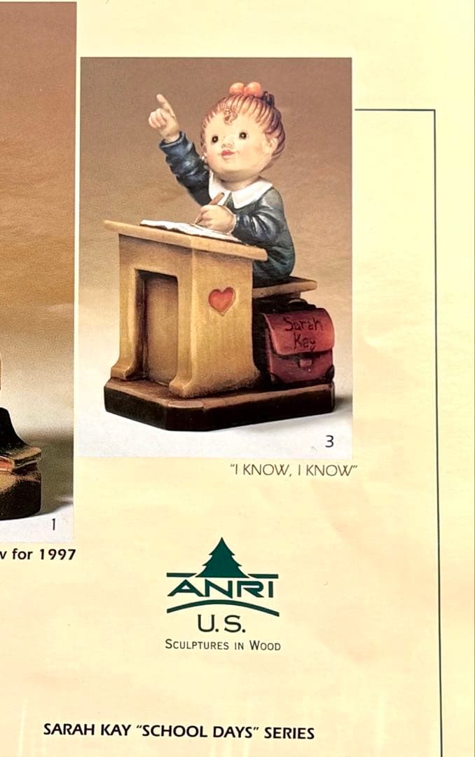 【J様ご確認】アンリ人形　ANRI 15㎝お箱付　【I Know I Know】