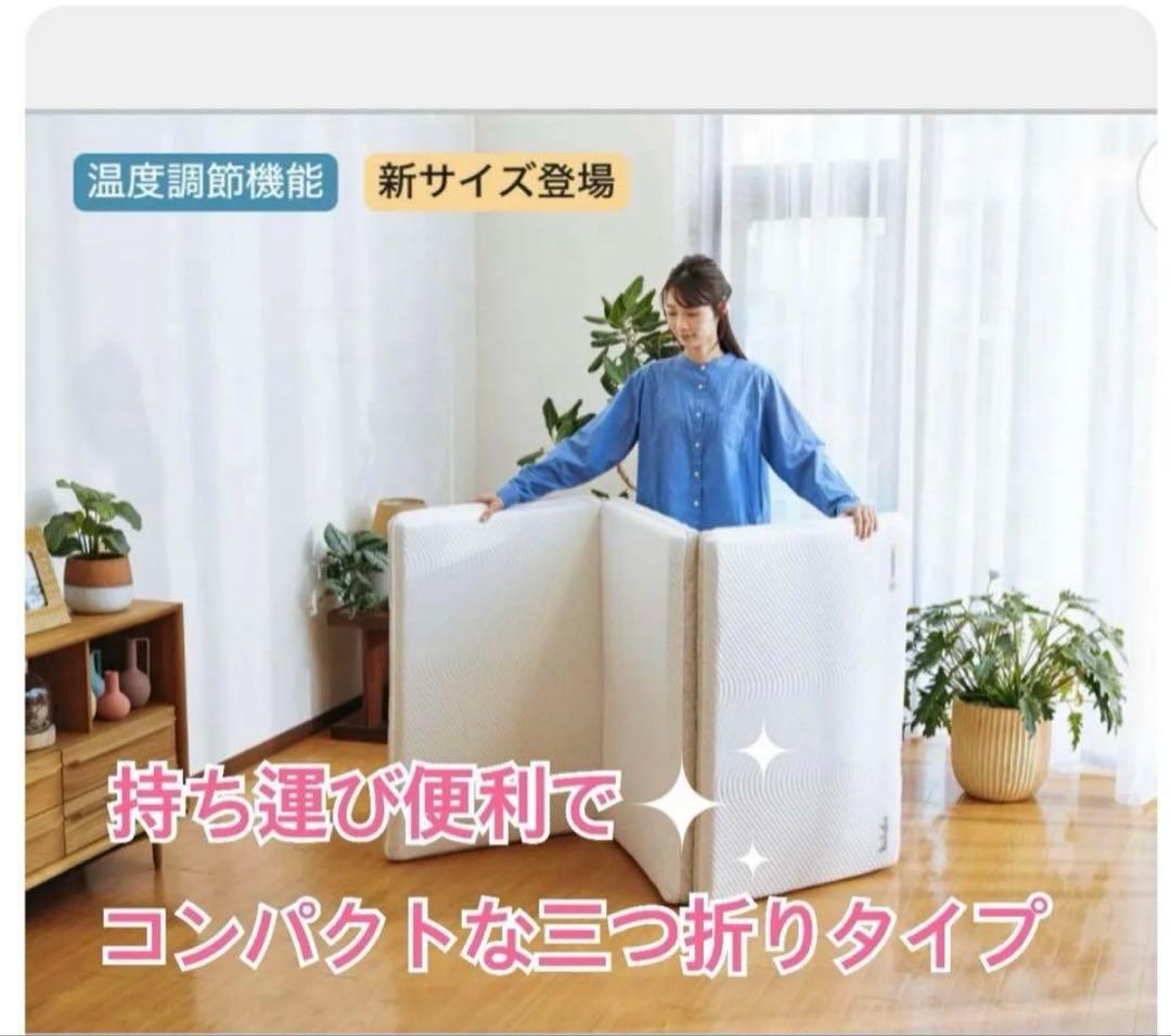 ✨快適快眠✨コアラ布団 OASIS シングル 三つ折り コアラ(R)✨美品✨