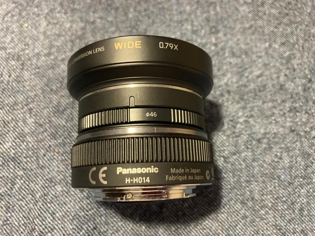 パナソニック LUMIX G 14mm/f2.5+ワイコン DMW-GWC1