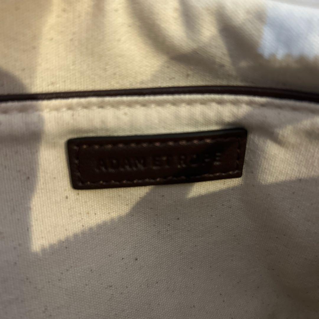 新品ADAM ET ROPE' FEMME ムスビミニショルダーバッグワイン