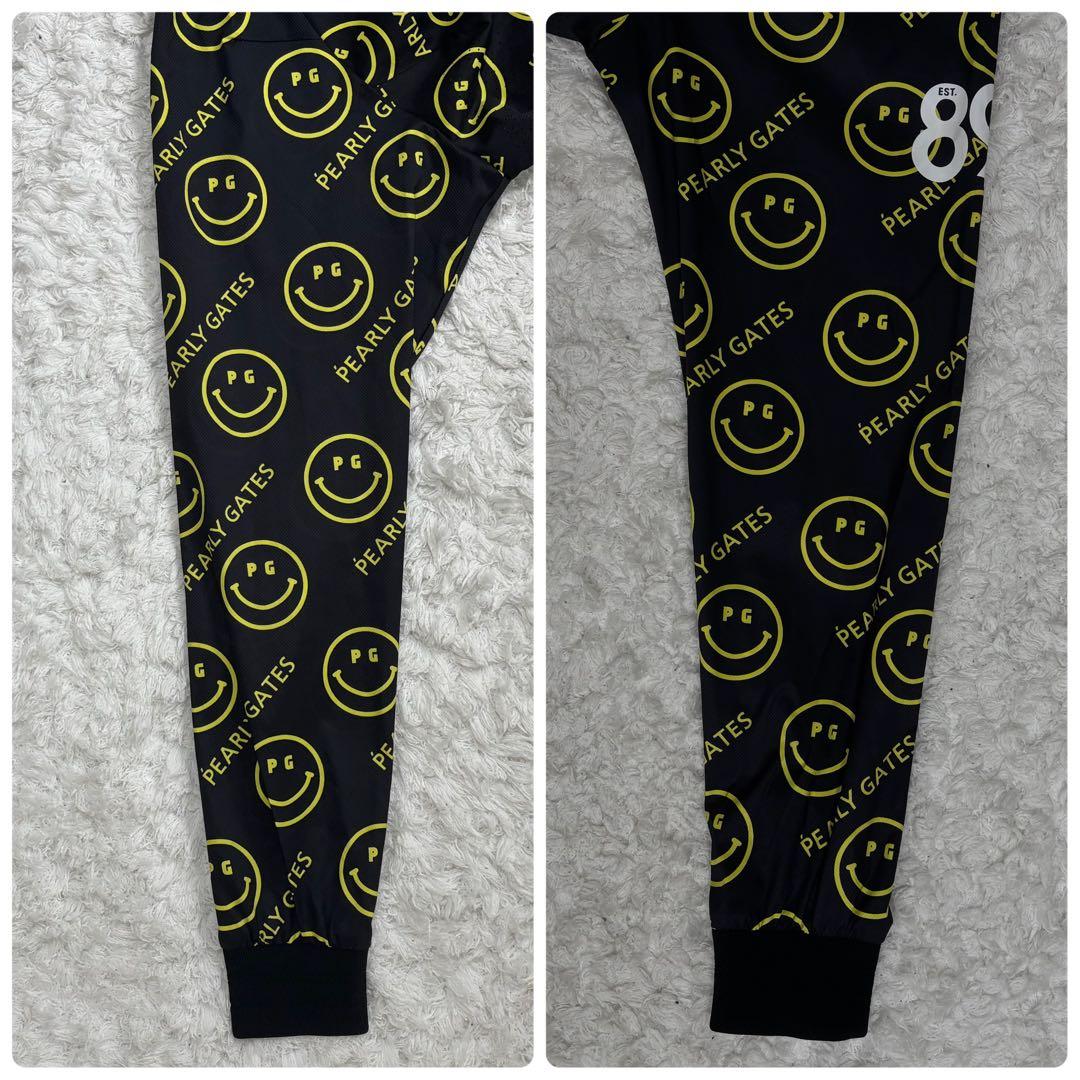 超希少✨パーリーゲイツ タフレックス ドビー ブルゾン PGスマイル ネイビー