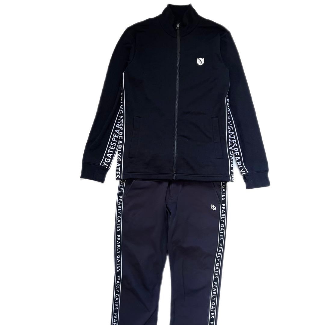 PEARLY GATES パーリーゲイツ　セットアップ　サイドライン　メンズ　4