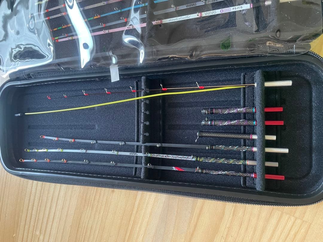 ダイワ、VARIVAS、LakeMasterSH、等穂先