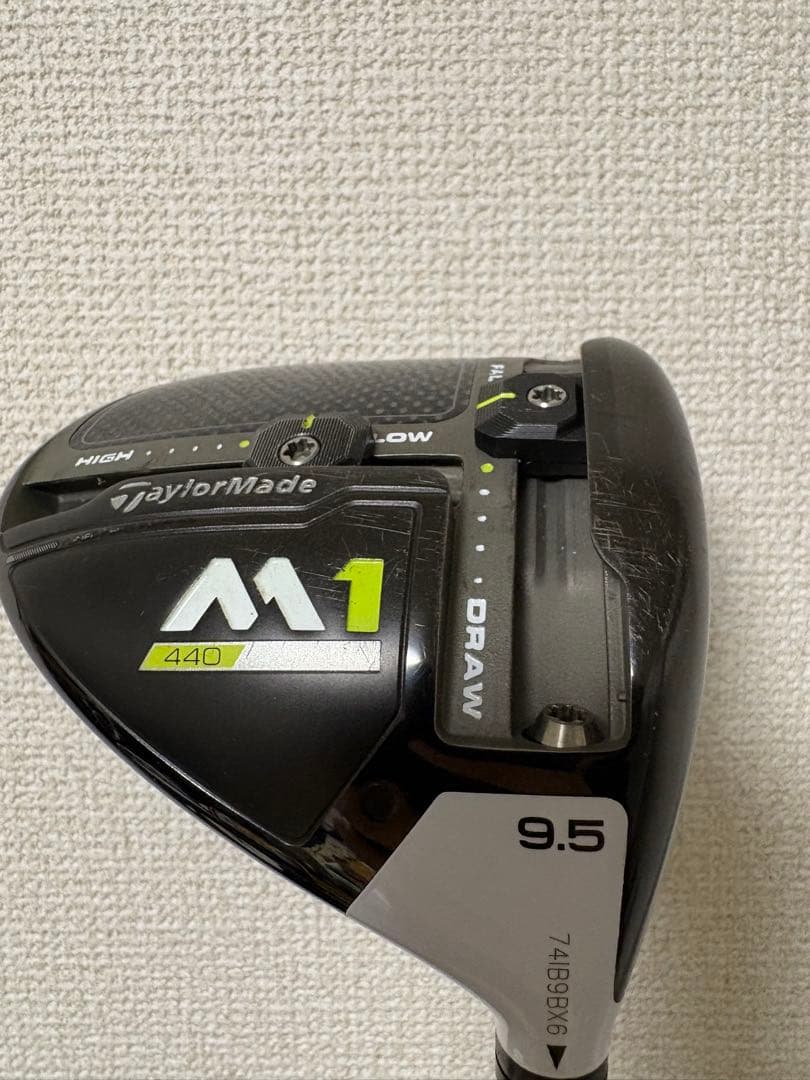 テーラーメイド M1 440 9.5度 (2017)ドライバー　ヘッドのみ