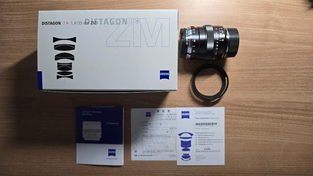 【極美品】ZEISS Distagon T*1.4/35ZM（ライカMマウント）