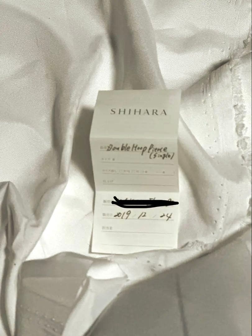 SHIHARA Double Hoop Pierce 10 シハラ